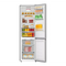 Hisense RB440N4ACA - Koel-vriescombinatie - A Energiezuinig - RVS-look