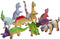 12 Dino 26cm 9 assorti in display 2863