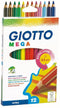12 Giotto Mega Potloden In Ds 225600