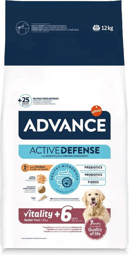 12 kg Advance maxi senior hondenvoer