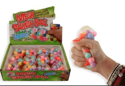 12 knijpbal in bal 6 cm. 9407