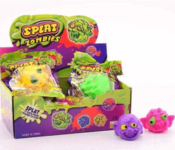 12 splat zombie in display 4 ass. 24279