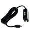 12 volt vehicle charging cable with micro USB connector, charging current up to 2.1A
