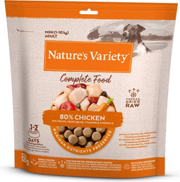 120 gr Natures variety freeze dried mini chicken
