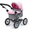 Bayer Design - Poppenwagen Trendy - Verstelbare duwstang - Grijs Roze