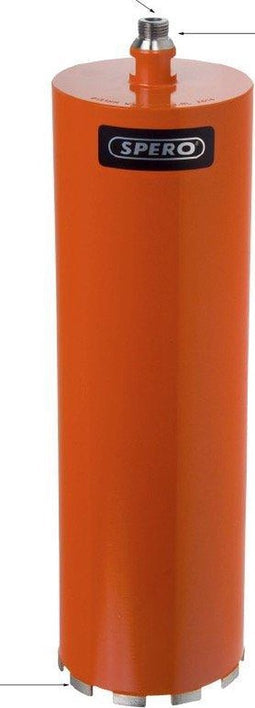 121mm x 400mm lang beton PREMIUM Dunwandig Diamantboor R1/2 Beton / Gevelsteen / Ytong