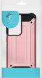iMoshion Hoesje Geschikt voor Samsung Galaxy S21 Ultra Hoesje - iMoshion Rugged Xtreme Backcover - Rosé