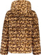 Like Flo F107-5250 - Meisjes Jas - Reversible - Roze/Faux Fur