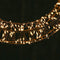 Licht Krans - Krans Zwart 56x6cm/1200 Led Klassiek Warm - 5M AANLOOPSNOER
