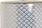 Bijzettafel DKD Home Decor Wit Porselein Gouden (33 x 33 x 42 cm)