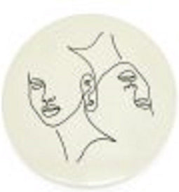 Furnilux Wanddecoratie - Abstract Groot - Beige