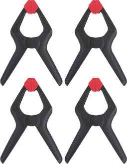 TOOLCRAFT 1611470 Toolcraft 4 stuks veerklemmen 40 mm 5 kg Spanbreedte (max.):40 mm Afmeting, lengte: 115 mm Afm. werkb