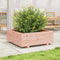 vidaXL - Plantenbak - 70x70x26,5 - cm - massief - douglashout