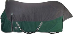 KANTRIE Buitendeken voor Paarden - TX 135 cm - Grijs/ Groen