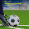 Dunlop Voetbaldoel - Voetbal Goal 300 x 205 x 120 cm - Snelle Montage - Metaal - Zwart