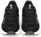 POSH by Poelman CARO - Dames Sneakers - Imitatie suède met vetersluiting - Zwart met combinatie