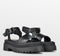 PS Poelman Korios - Dames Sandalen - Chunky - Zwart - Maat 37