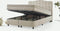Dreamhouse Marrakech Opberg Boxspring Bed - 140x200 - VELVET BEIGE - Met veel Opbergruimte en Inclusief Hoofdbord.