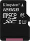 128GB microSDXC Class 10 UHS-I 45R Flash Card Single Pack w/o Adapter