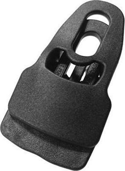 Perel Bevestigingsset voor dekzeil, 4 clips, 2 elastische spanners, zwart