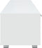 vidaXL - Tv-meubel - 140x40x35 - cm - bewerkt - hout - wit