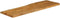 vidaXL - Tafelblad - met - natuurlijke - rand - 140x40x3,8 - cm - massief - mangohout