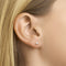 Glams - Oorknoppen - 3 mm - Zilver