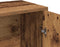 vidaXL - Dressoir - 60x30x75 - cm - bewerkt - hout - oud - houtkleurig