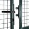 vidaXL - Tuinpoort - modern - hekwerk - 289 - x - 175 - cm - / - 306 - x - 225 - cm - (donkergroen)