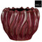 Mica Decorations Bloempot Thom - 31x31x24.5 cm - Keramiek - Paars