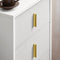 SoBuy FBT115-L-W - Nachtkastje - 3 Lades - Wit 40x40x63cm