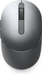 DELL Mobile Pro - MS5120W - Draadloze muis - 2.4 GHz Bluetooth 5.0 1600 DPI - Titaangrijs