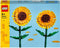 LEGO Zonnebloemen - Botanical Collection - Bouwset met 2 zonnebloemen - 25 cm hoog