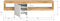 Furnilux Samba - Lowboard - 30x190x51cm - Wit eiken
