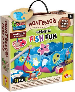 Magnetic Fish Fun - houten leerspel - gebaseerd op de Montessori-methode - LISCIANI