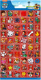 Nickelodeon Stickerset Paw Patrol Junior Rood 60 Stuks