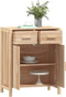 vidaXL - Dressoir - 62x38x75 - cm - bewerkt - hout