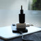 Mobiparts Wall Charger Dual USB-C/USB-A with Micro USB Kabel - Zwart