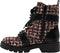 GUESS Rodeta4 - Biker boots - Stoere uitstraling - Zwart/Rood - Maat 36