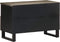 vidaXL - Tv-meubel - 70x33x46 - cm - massief - mangohout - zwart