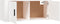 vidaXL - Tv-wandmeubel - 100x34,5x40 - cm - wit