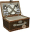Picnic Set Wicker - Camping Essentials