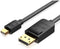 Vention HAGBH - DisplayPort naar HDMI kabel - 4K @ 30Hz - Zwart