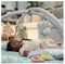 Ingenuity Baby activity gym pluche - Luxe speelmat met 6 afneembare speeltjes - Multicolor