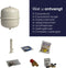 Plieger Ketelaansluitset - Expansievatset - 18 liter - 1.0 bar voordruk - Wit