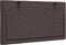 vidaXL - Hoofdbordkussen - 90 - cm - stof - donkerbruin