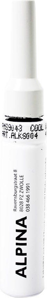 Alpina lakstift Cool White PMS9043