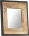 vidaXL - Spiegel - 50x50 - cm - massief - mangohout