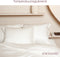 Coco & Cici - Tencel Sateen kussensloop 70 x 60 cm - Kussenhoes - Lyocell - Extra Zacht & 100% Natuurlijk - Off White - Zonder Volant
