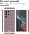 iMoshion Hoesje Geschikt voor Samsung Galaxy S23 Ultra Hoesje Siliconen - iMoshion EasyGrip Backcover - Paars